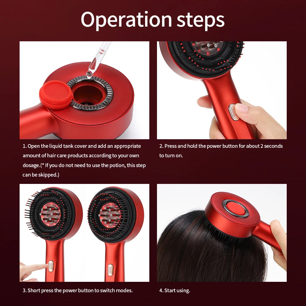 Electric Massage Comb - Hair Growth Comb