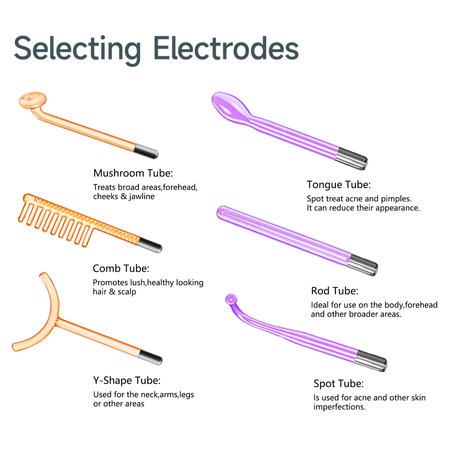 High Frequency Facial Machine with 6 Wands