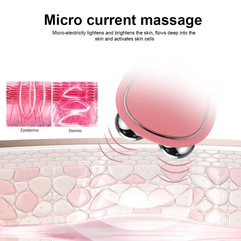 Electric Face Lifting Roller - EMS Microcurrent