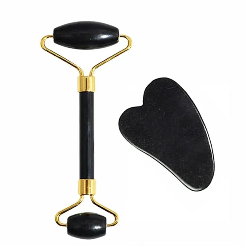 Jade Face Roller & Gua Sha