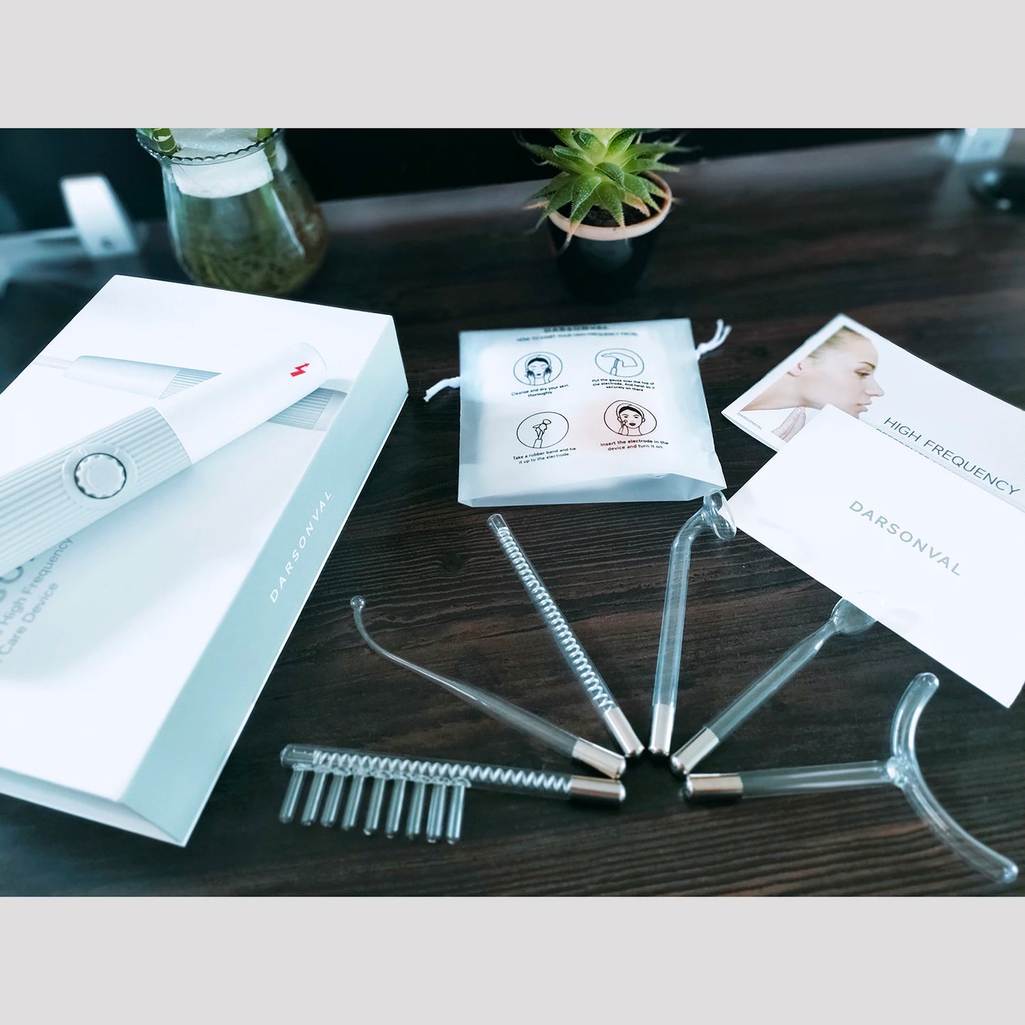 High Frequency Facial Machine with 6 Wands