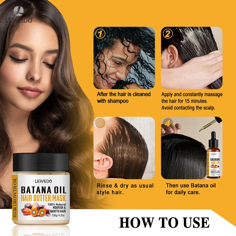 Batana Hair Growth - Prevents Hair Loss