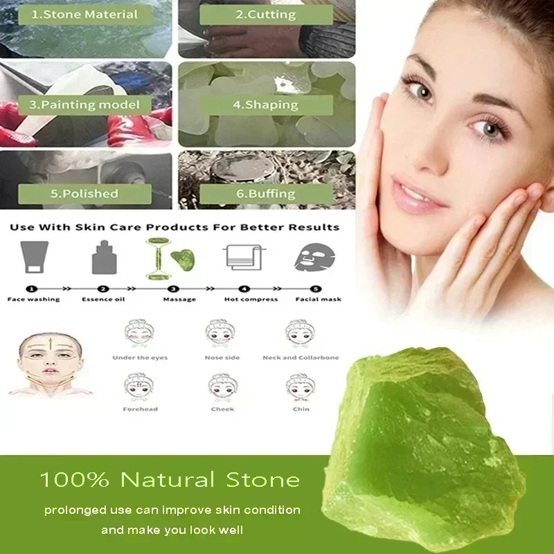 Jade Face Roller & Gua Sha